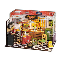Robotime DIY Mini House Garage Workshop 6946785120356