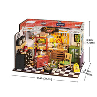 Robotime DIY Mini House Garage Workshop 6946785120356