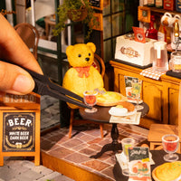 Robotime Rolife DIY Mini House Tipsy Restaurant