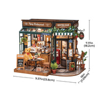 Robotime Rolife DIY Mini House Tipsy Restaurant