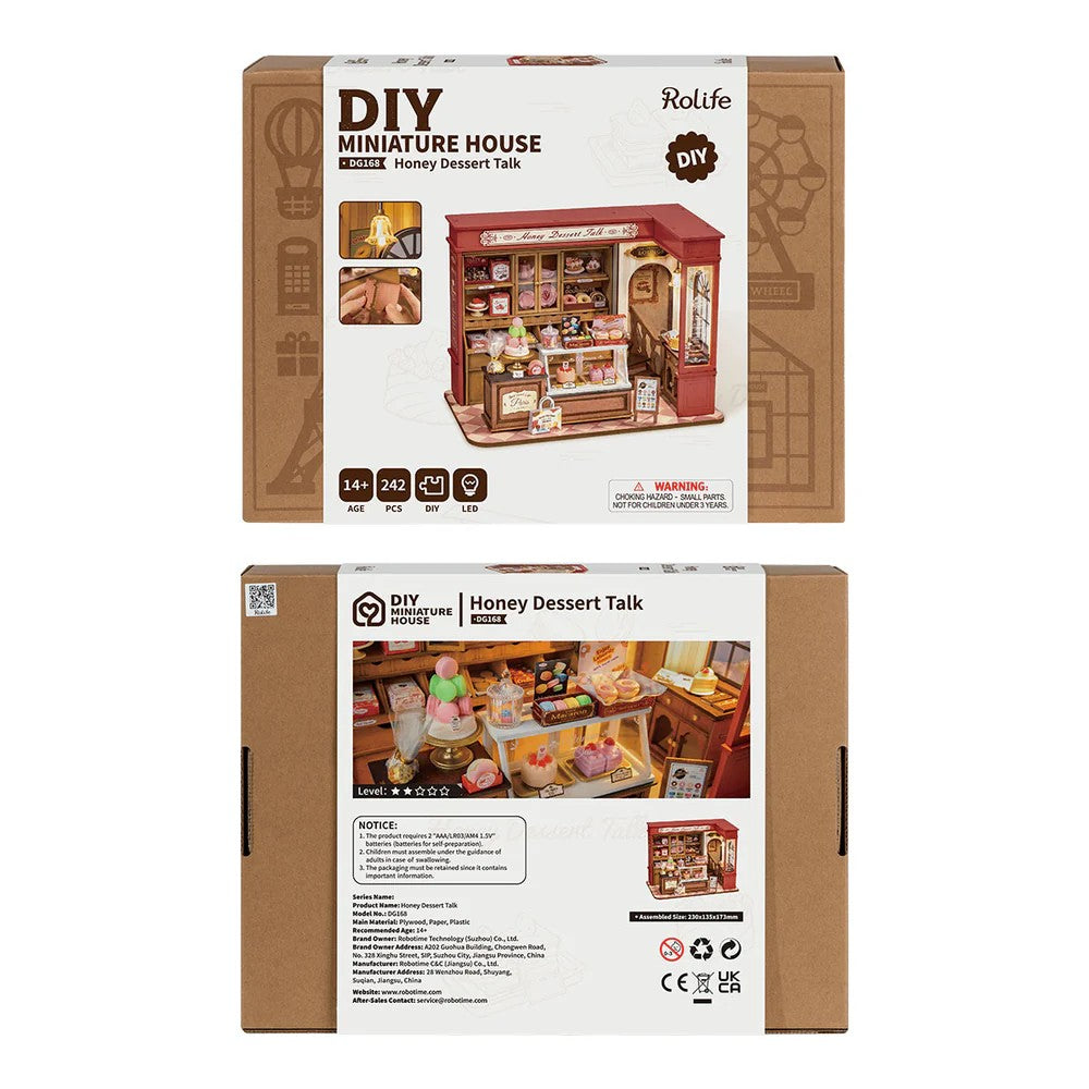 Robotime Rolife DIY Mini House Honey Dessert Talk