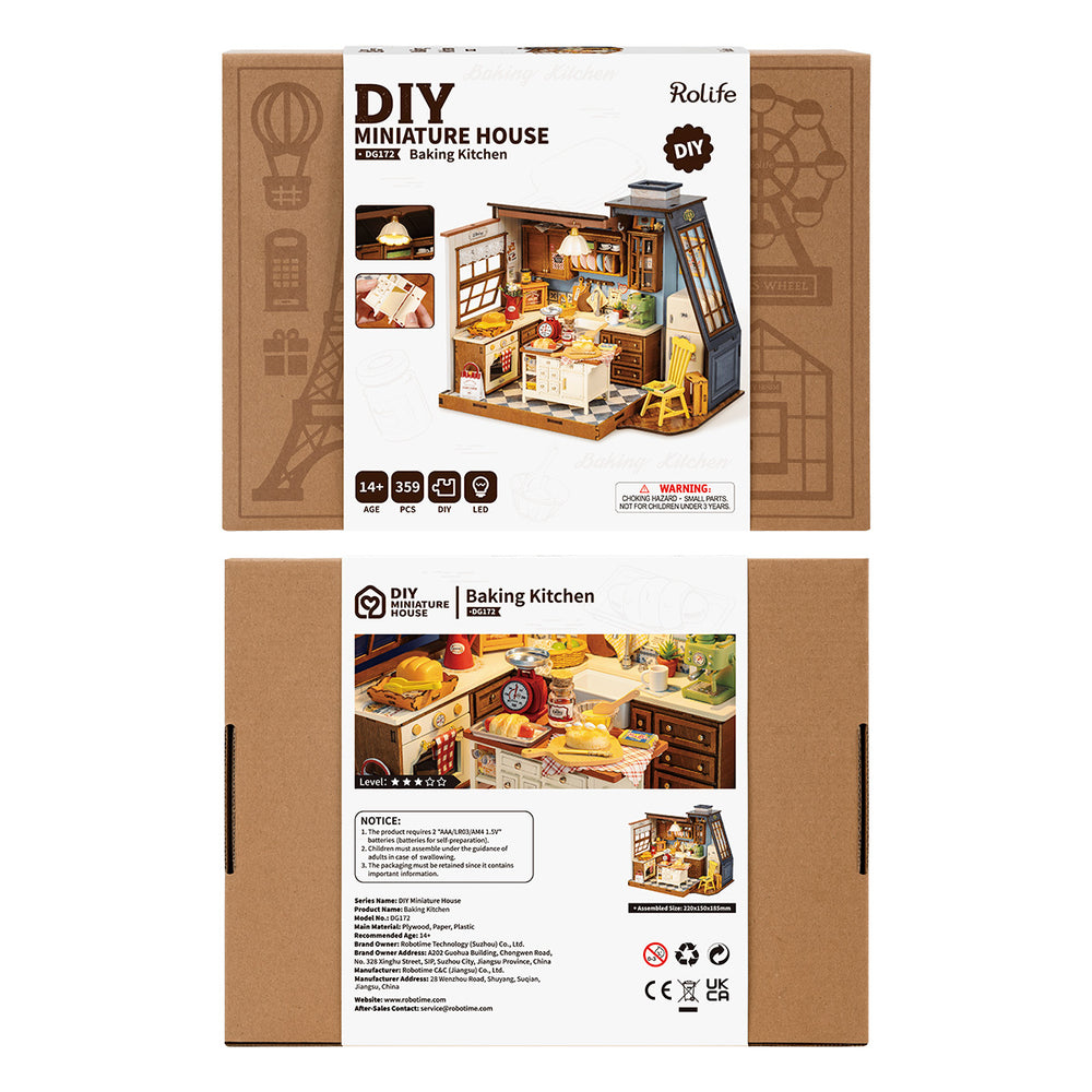 Robotime Rolife DIY Mini House Baking House