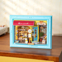 Robotime Rolife DIY Framed Fluffy Cat Bakery