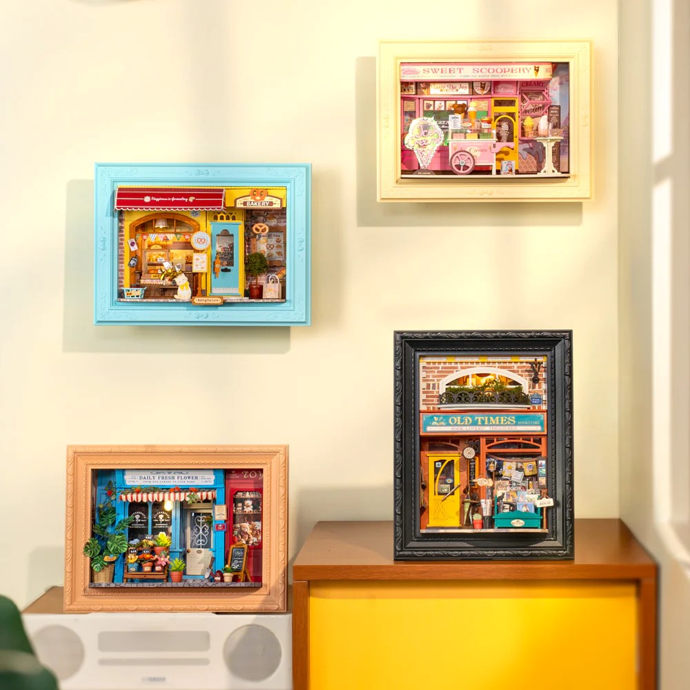 Robotime Rolife DIY Framed Sweet Scoopery Ice Cream