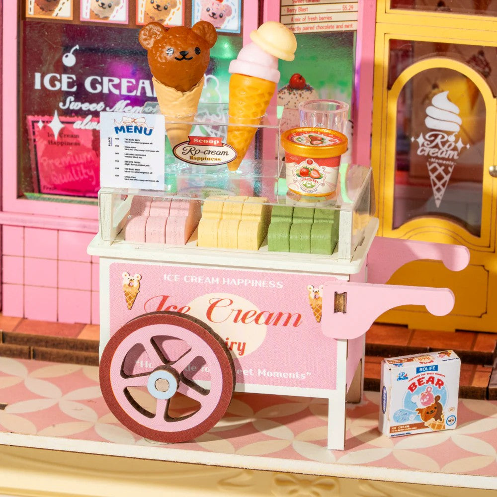 Robotime Rolife DIY Framed Sweet Scoopery Ice Cream