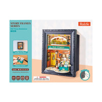 Robotime Rolife DIY Framed Old Times Bookstore