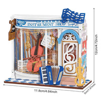 Robotime Rolife DIY Mini Store Melody Instrument Shop