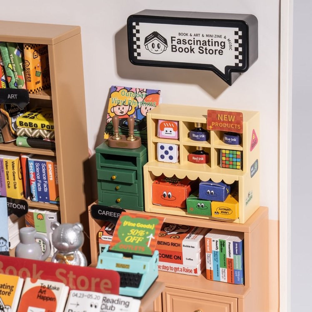 Robotime Rolife DIY Plastic Superstore Fascinating Book