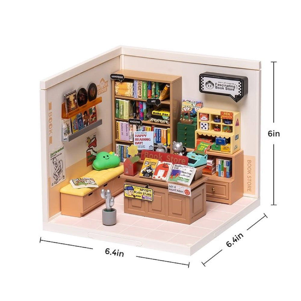 Robotime Rolife DIY Plastic Superstore Fascinating Book