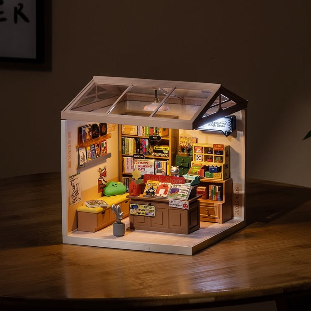 Robotime Rolife DIY Plastic Superstore Fascinating Book