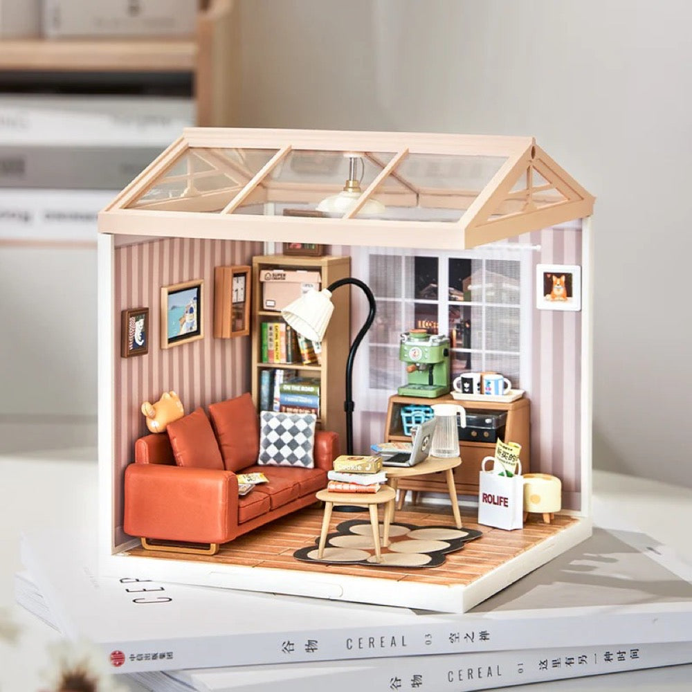 Robotime Rolife DIY Plastic Superstore Cozy Living Lounge 6946785119077