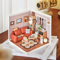 Robotime Rolife DIY Plastic Superstore Cozy Living Lounge 6946785119077