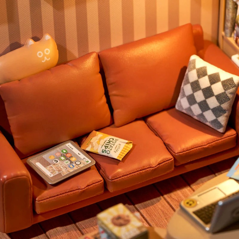 Robotime Rolife DIY Plastic Superstore Cozy Living Lounge 6946785119077