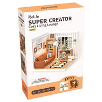 Robotime Rolife DIY Plastic Superstore Cozy Living Lounge 6946785119077
