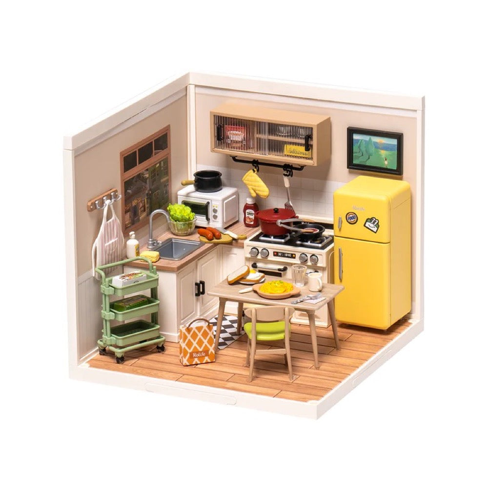 Robotime Rolife DIY Plastic Superstore Happy Meals