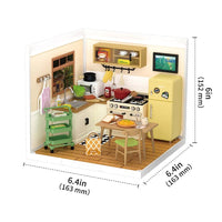 Robotime Rolife DIY Plastic Superstore Happy Meals