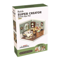 Robotime Rolife DIY Plastic Superstore Sweet Sips Tea