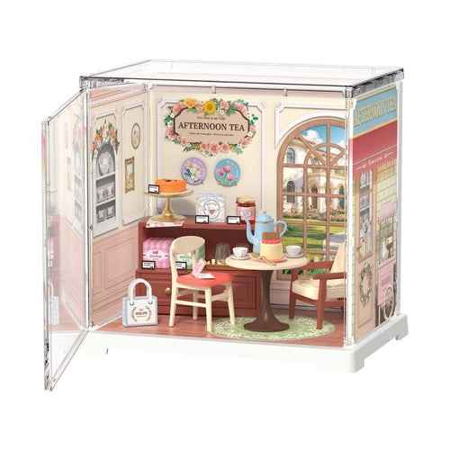 Robotime Rolife DIY Plastic Superstore Mini Honey Tea Lounge