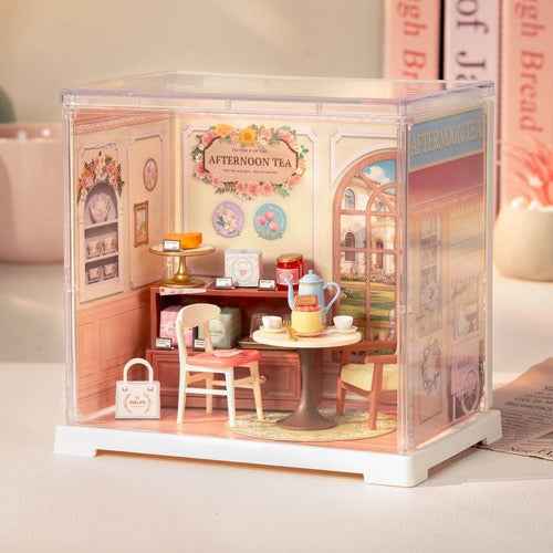 Robotime Rolife DIY Plastic Superstore Mini Honey Tea Lounge