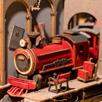 Robotime DIY Bookends Kit Time Travel