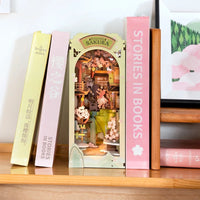 Robotime Rolife DIY Bookends Falling Sakura 6946785118865