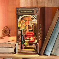 Robotime Rolife DIY Bookends Bookstore 6946785119756
