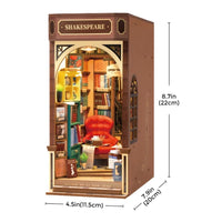 Robotime Rolife DIY Bookends Bookstore 6946785119756