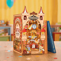 Robotime Rolife DIY Bookends Kit Fairytale Amusement Park