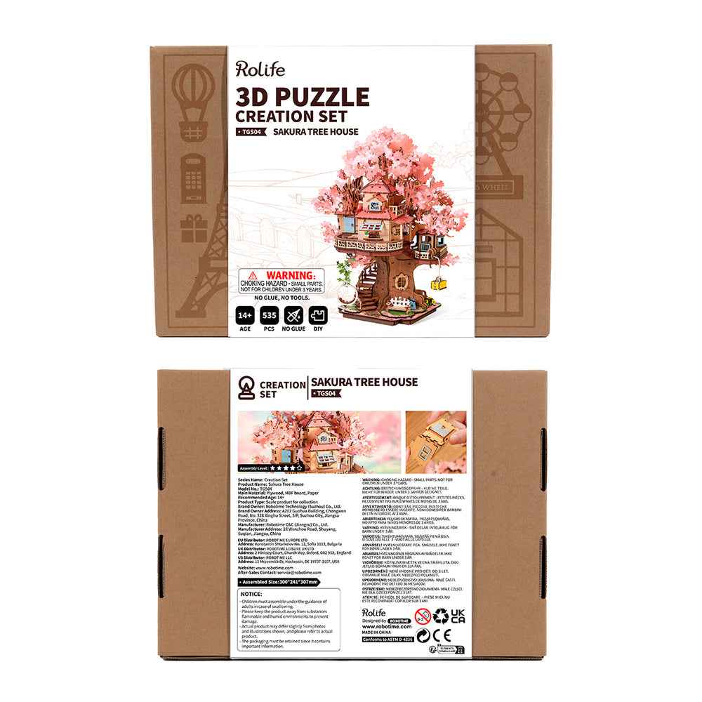 Robotime Rolife DIY Sakura Tree House