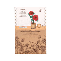 Robotime Wood Bloom Red Camelia Flower 6946785119237 6946785119237