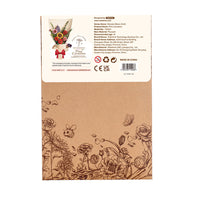 Robotime Wood Bloom Pink Carnation Flower 6946785119268