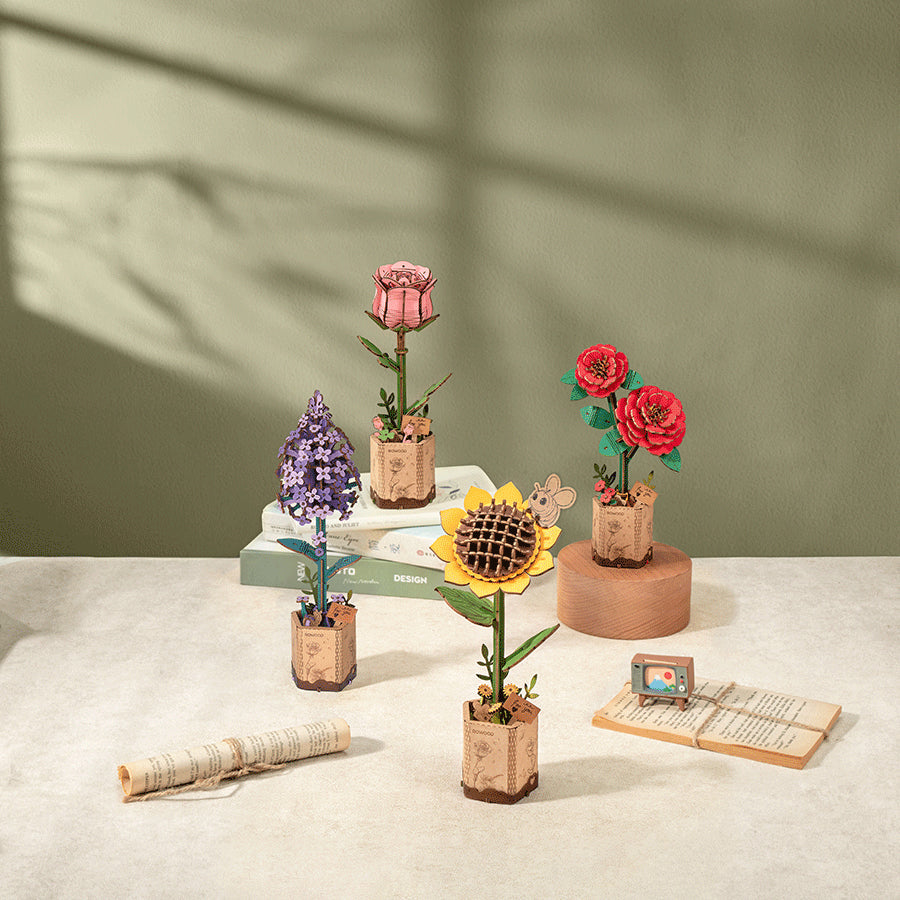 Robotime Wood Bloom Chamomile Flower 6946785121247