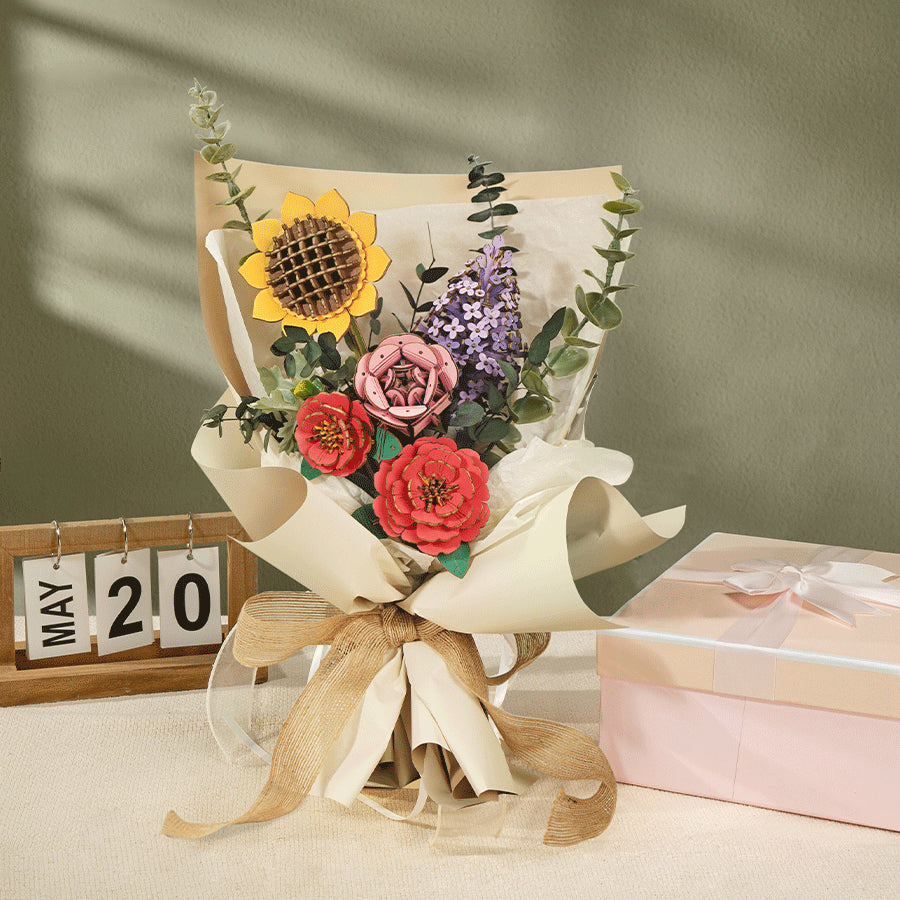 Robotime Wood Bloom Chamomile Flower 6946785121247