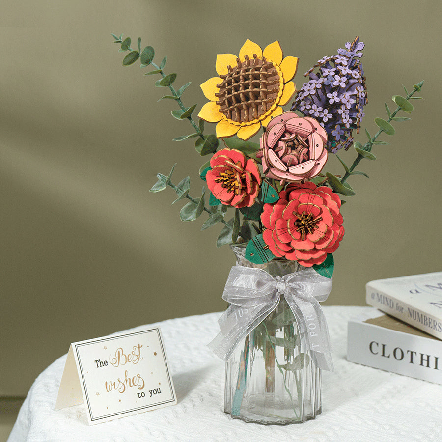 Robotime Wood Bloom Chamomile Flower 6946785121247