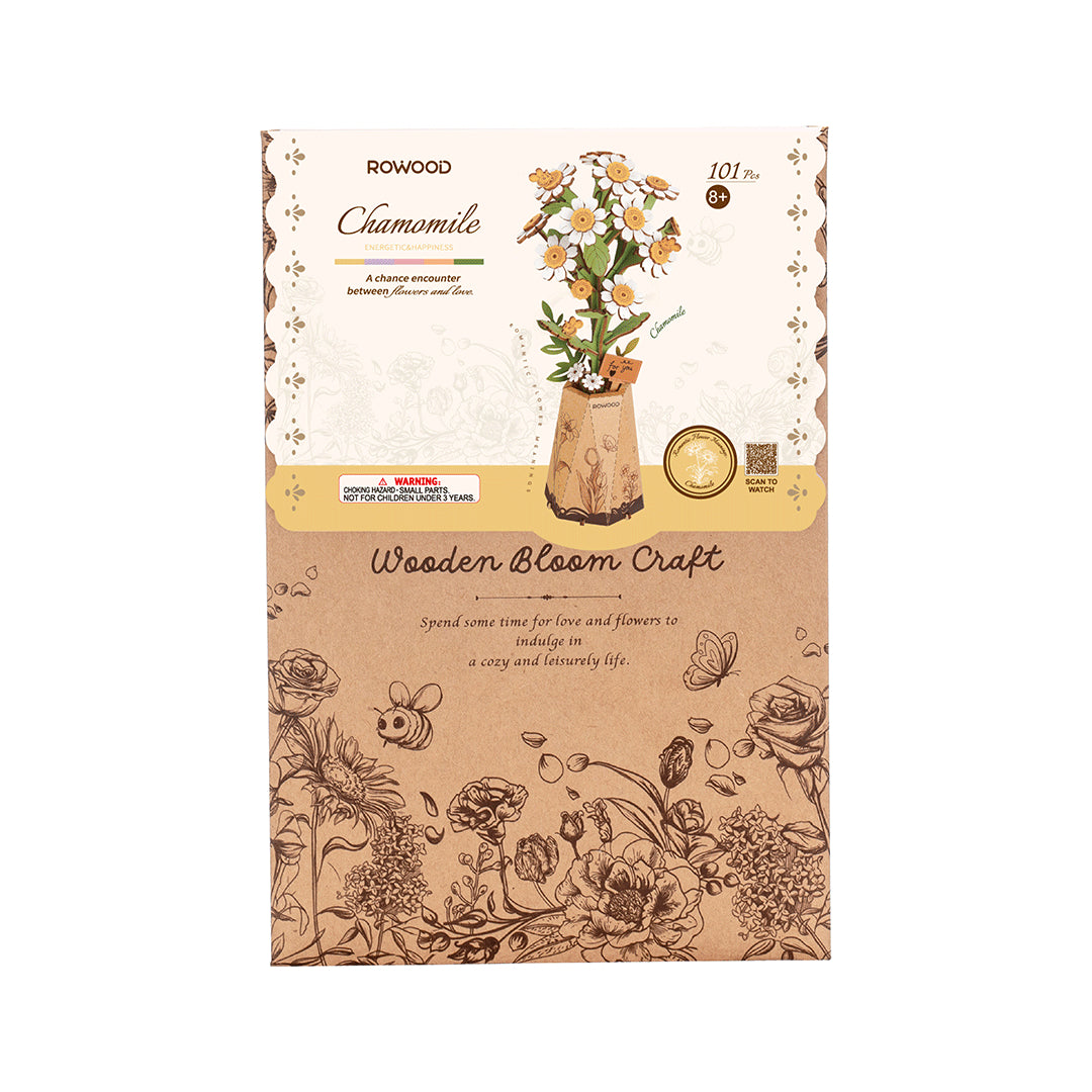 Robotime Wood Bloom Chamomile Flower 6946785121247