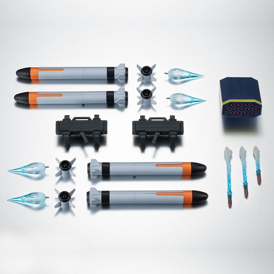 Bandai Tamashii Nations RT64983L The Robot Spirits Side Ms Zodiac Alliance Of Freedom Treaty Weapon Set Version Anime