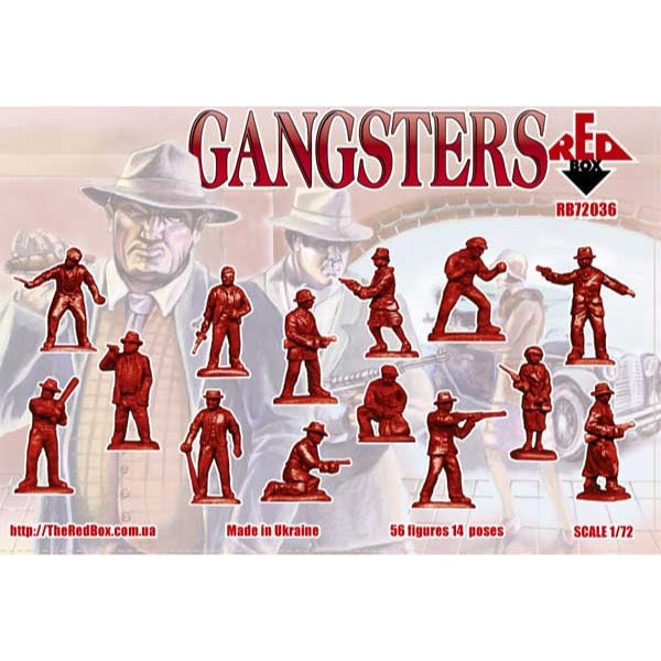 Red Box 72036 1/72 Gangsters