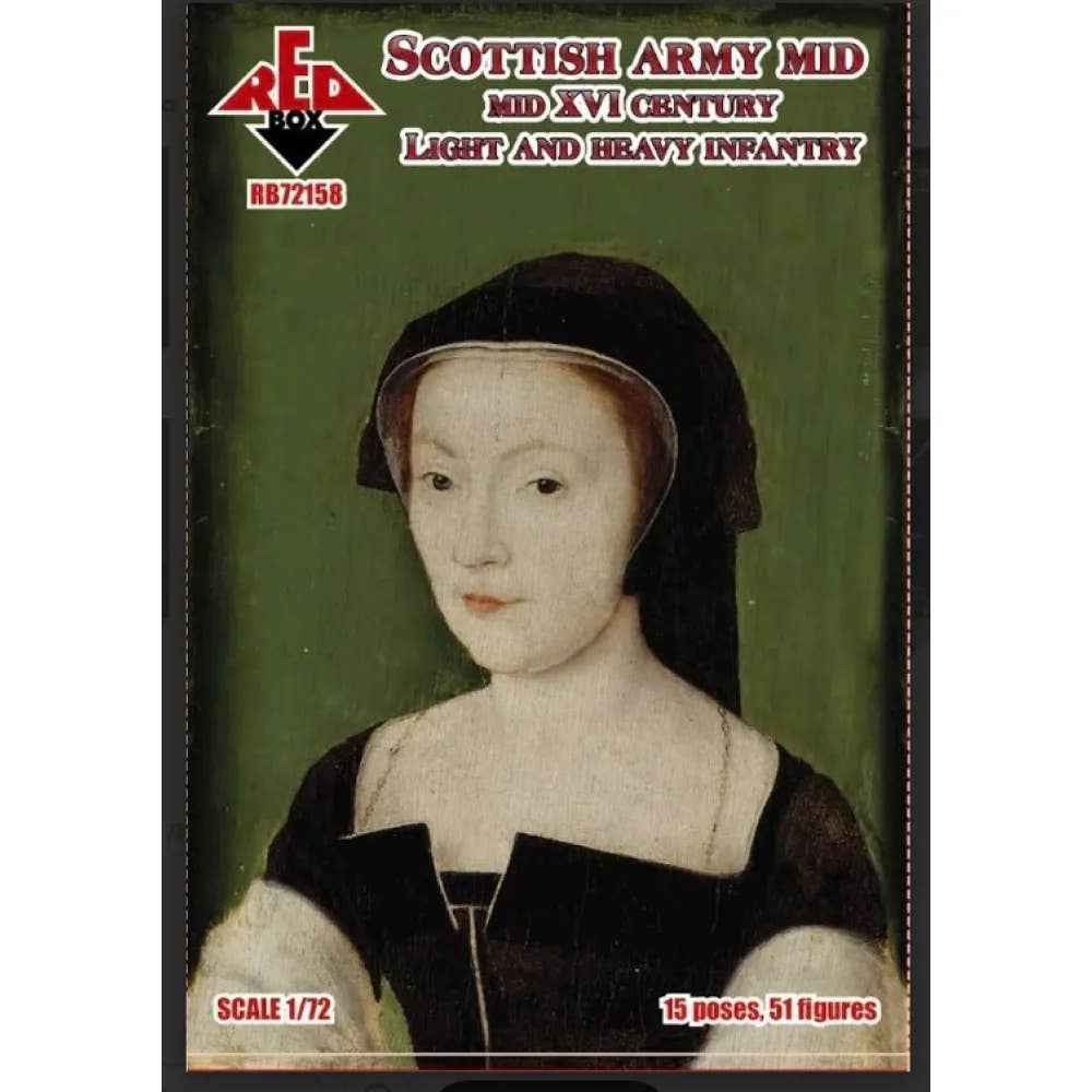 Red Box Scottish Army Mid XVI Century Light And Heavy Infantry