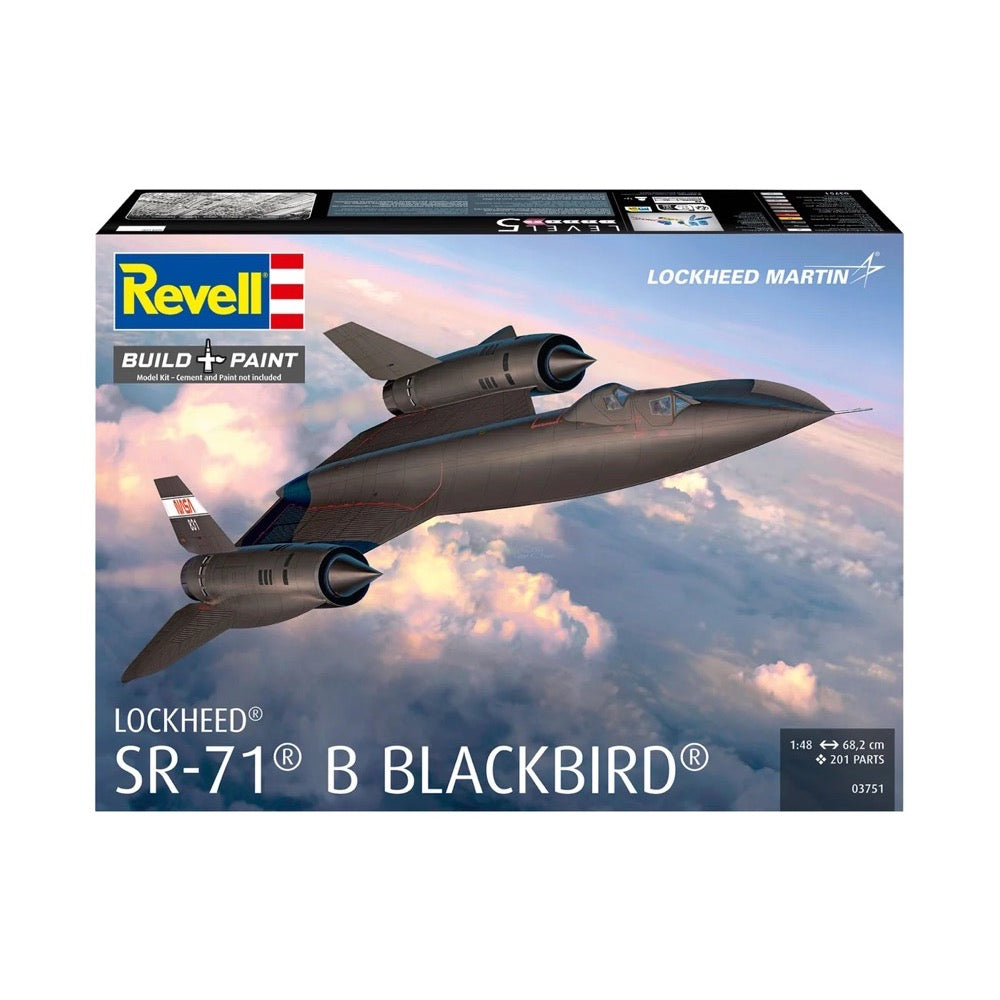Revell 03751 1/48 Lockheed SR-71B Blackbird