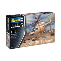 Revell 03871 1/35 Bell OH-58 Kiowa Plastic Model Kit 