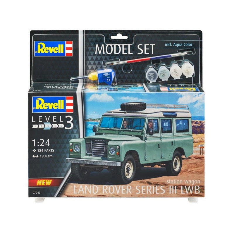 Revell 67047 1/24 Land Rover Series III Starter Set