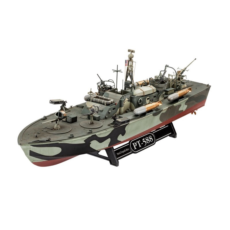 Revell 05165 1/72 PT-588/PT-579 Patrol Torpedo Boat (Late)Plastic Model Kit