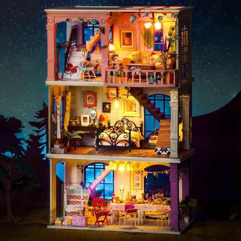 Robotime Rolife DIY Mini House Party Time