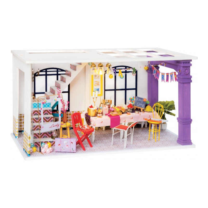 Robotime Rolife DIY Mini House Party Time