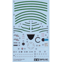 Tamiya 11401317 Decal Sheet for 14131 1/12 Kawasaki Ninja H2R