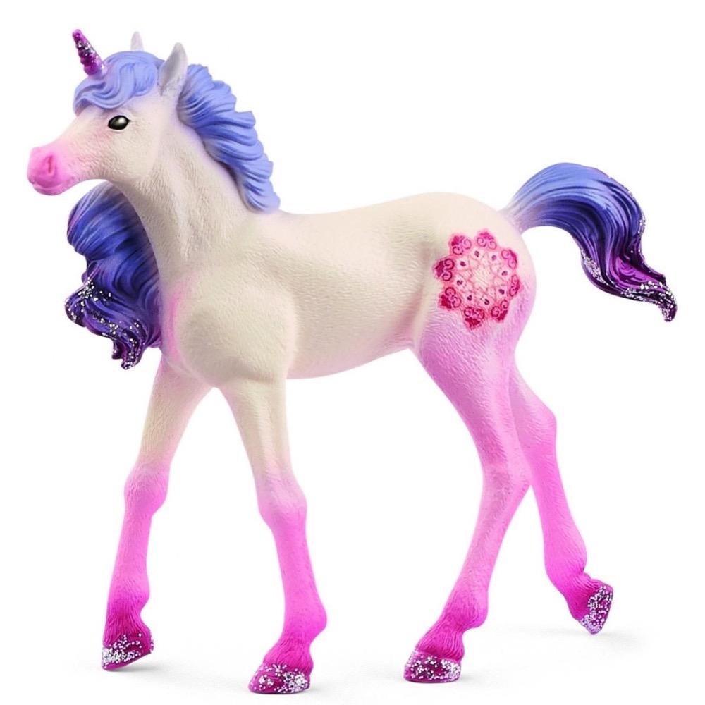 Schleich 70716 Mandala Unicorn Foal DISCONTINUED DISCONTINUED