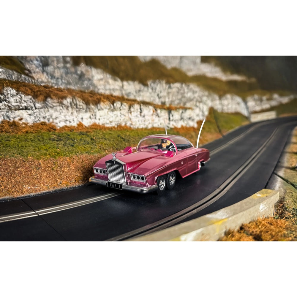 Scalextric Thunderbirds FAB 1 60th Anniversary Pink Chrome Edition Slot Car