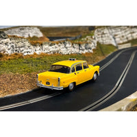 Scalextric C4606 Checker Taxi Cab James Bond 'Live And Let Die' Slot Car