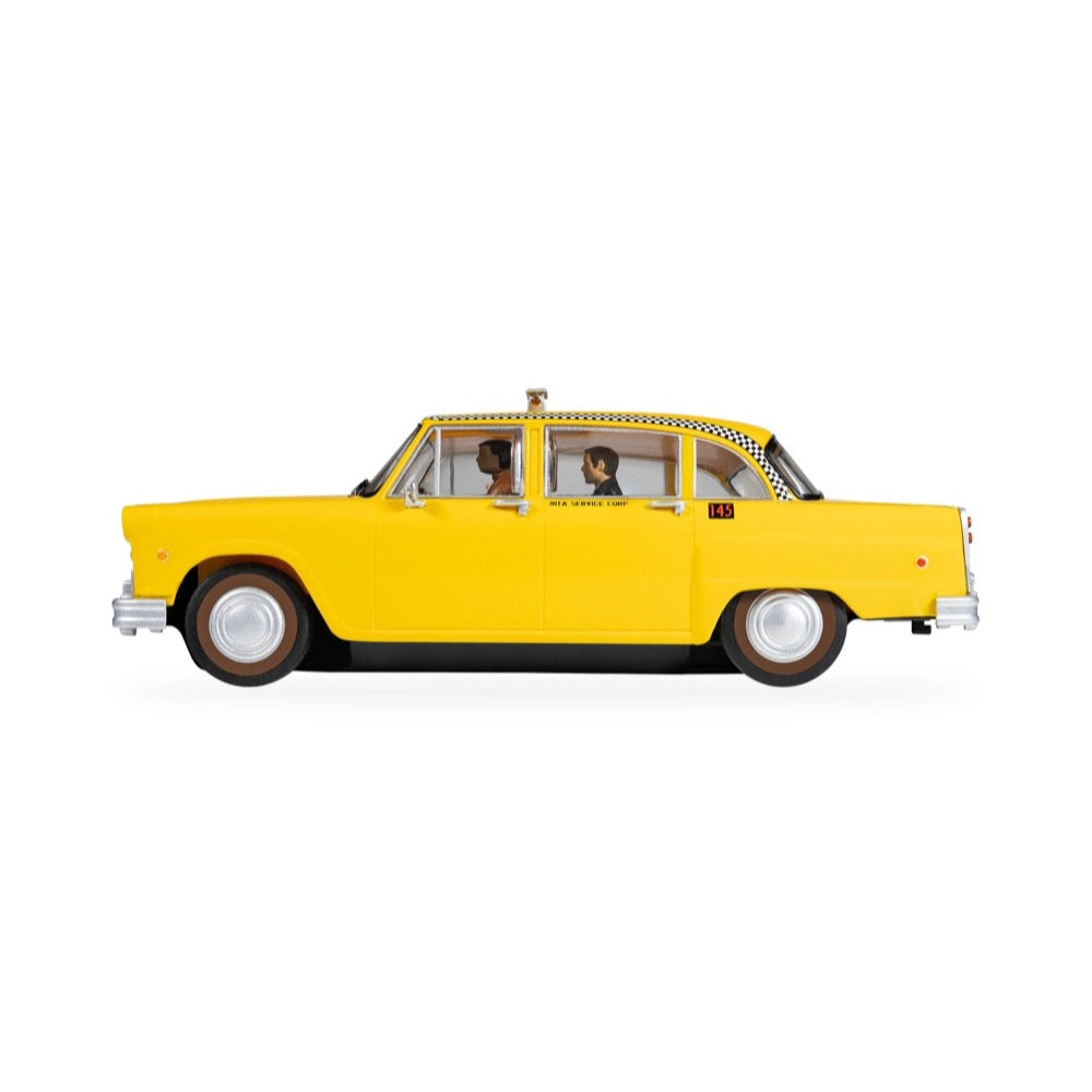 Scalextric C4606 Checker Taxi Cab James Bond 'Live And Let Die' Slot Car