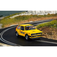 Scalextric C4625 Volkswagen Golf MK1 Malcolm Jeffs Racing Slot Car